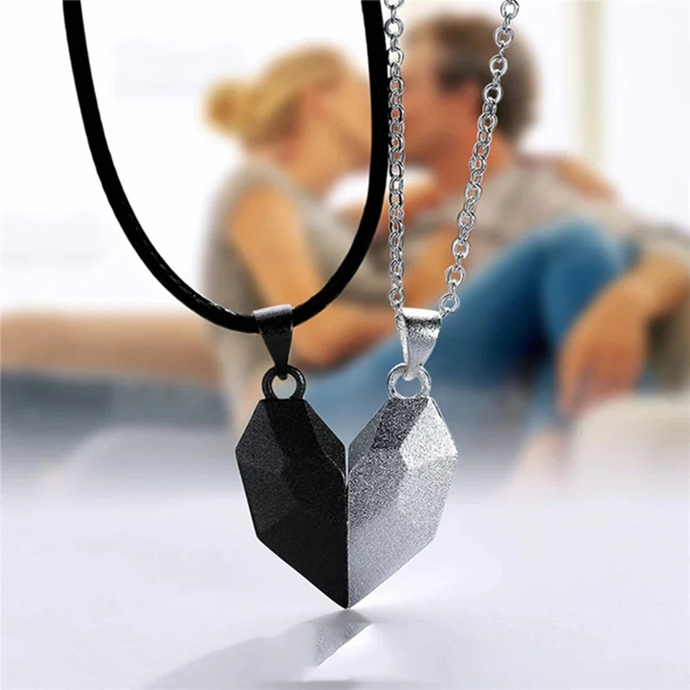 COLLARES MAGNETICOS DE CORAZON ❤ Unidos por siempre!