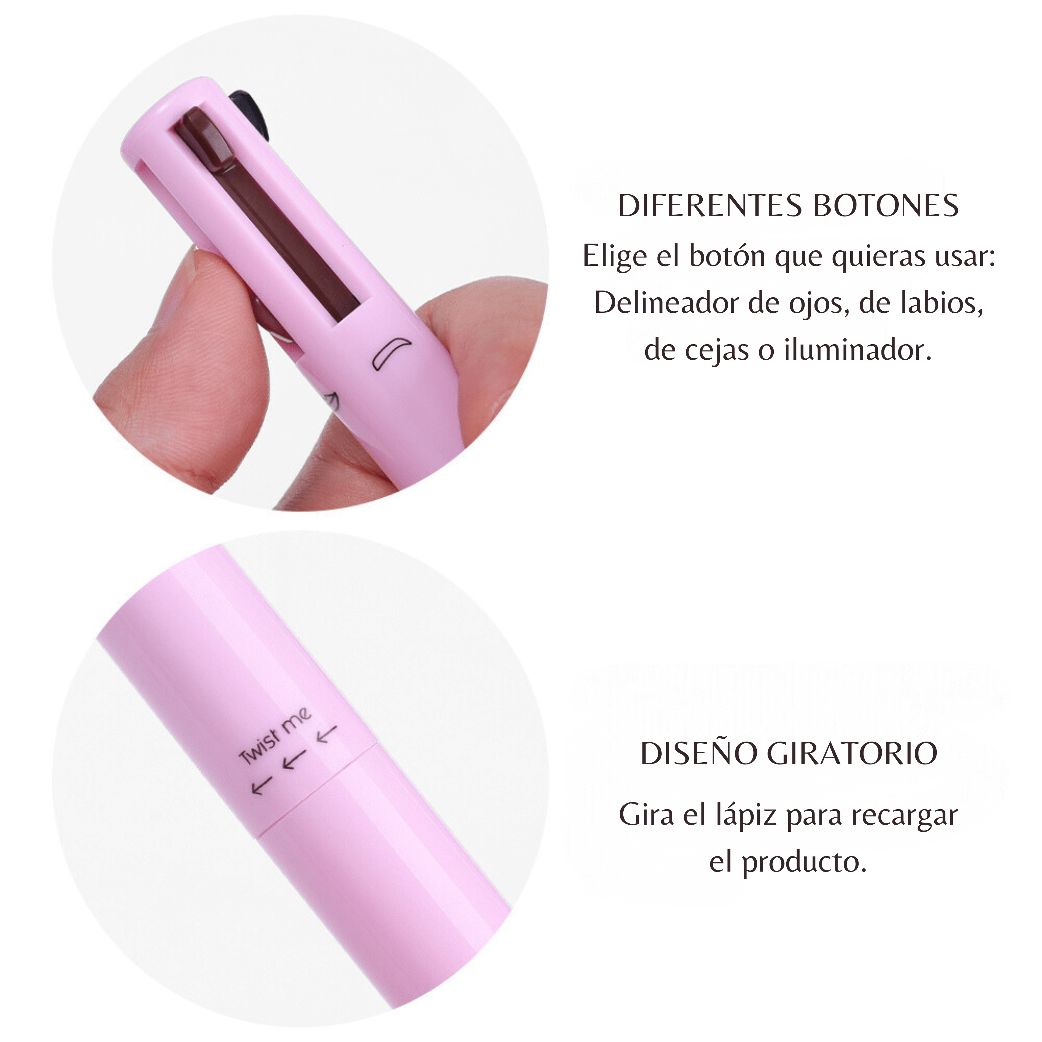 Maquillaje 4 en 1: Ahorra espacio, tiempo y luce espectacular!!