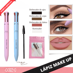 Maquillaje 4 en 1: Ahorra espacio, tiempo y luce espectacular!!