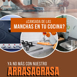 ¡Di adiós a la grasa pegada en tu cocina! ✨