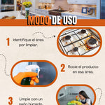 ¡Di adiós a la grasa pegada en tu cocina! ✨