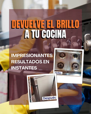 ¡Di adiós a la grasa pegada en tu cocina! ✨