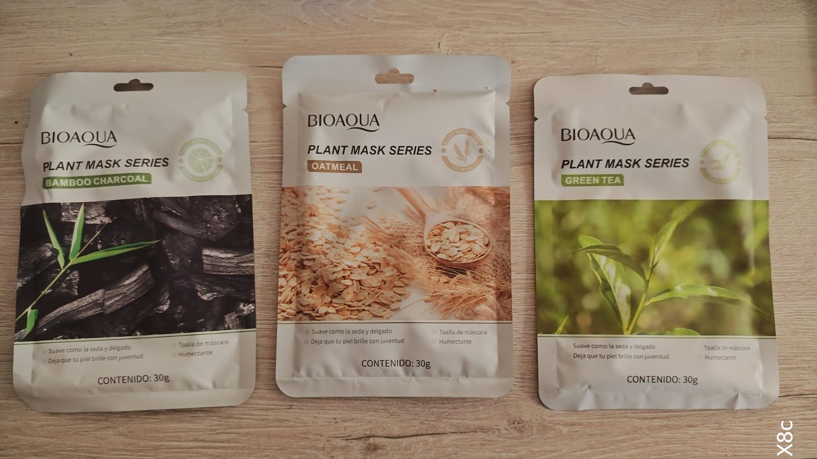 Mascarillas Bioaqua - Tres beneficios