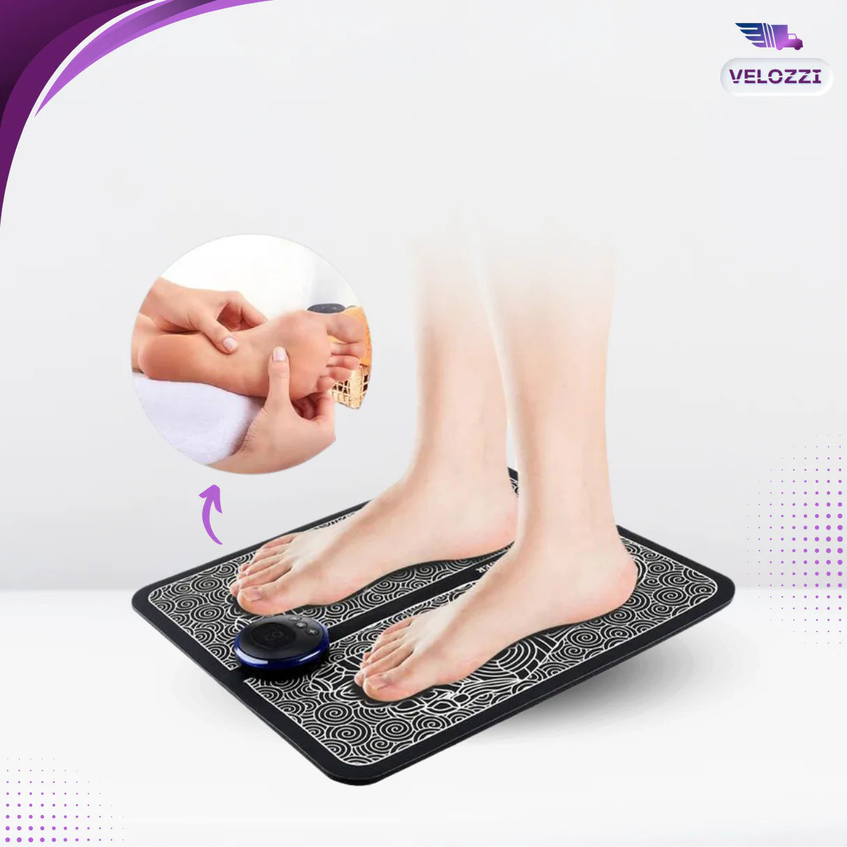 Masajeador de pies (electroestimulación)