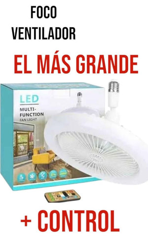 ¡Ilumina y Refresca Tu Hogar con el Increíble Foco Ventilador! 🌟❄️ Ahorra Energía y Vive Mejor Ahora